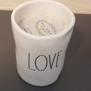 Rae Dunn love candle